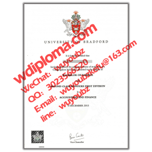university of bradford graduation certificate
